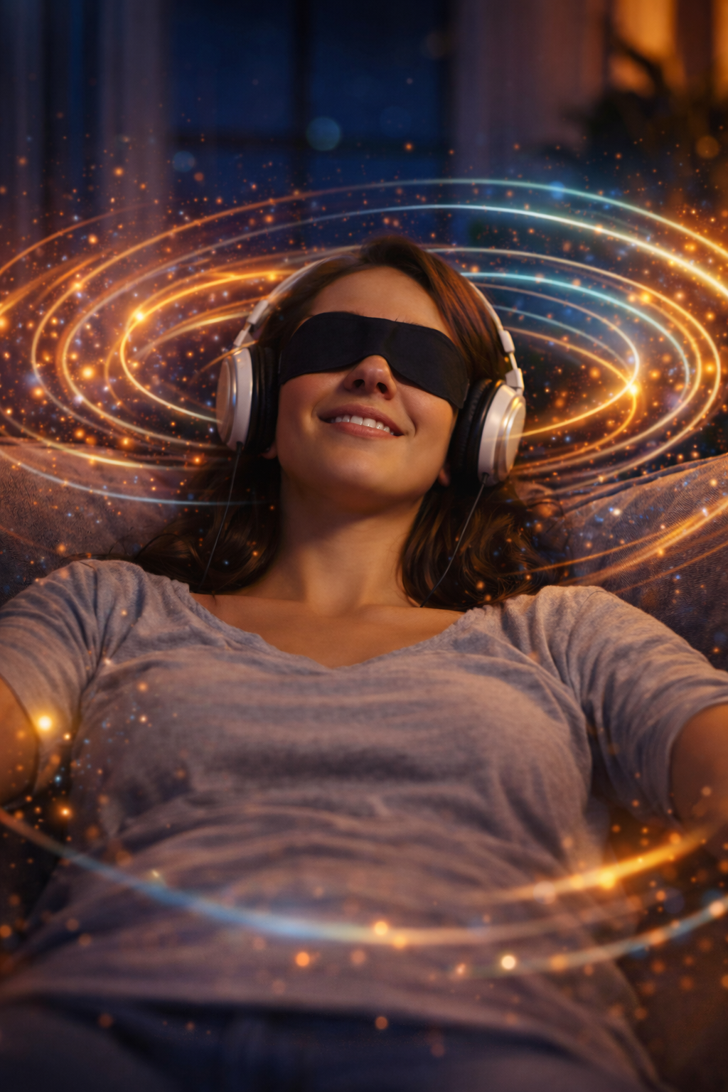 Experiencia sensorial con auriculares